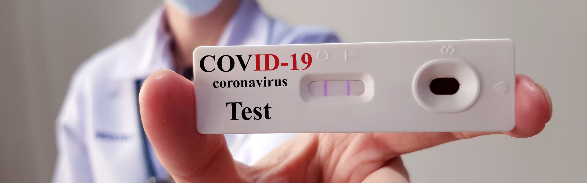 Covid saliva test result